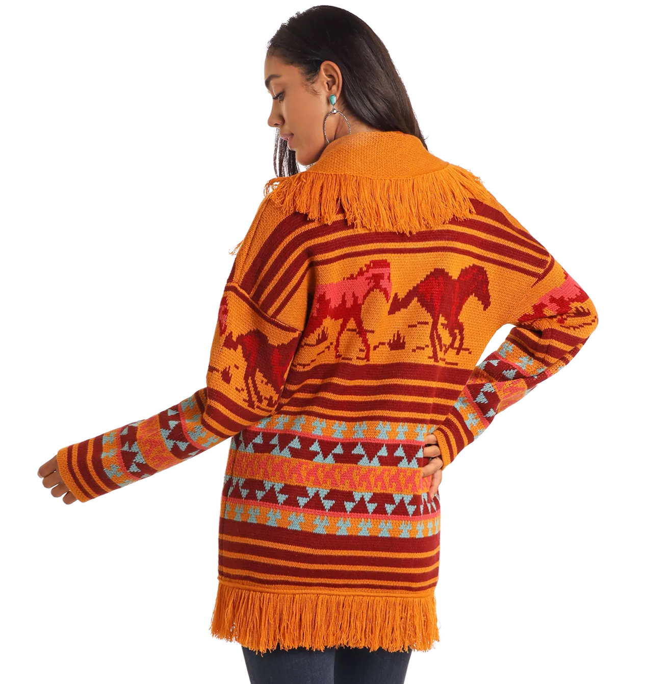 Running Horses Cardigan