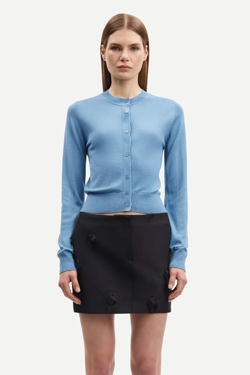Samsoe Samsoe Sacandice Cardigan - Blue Heaven