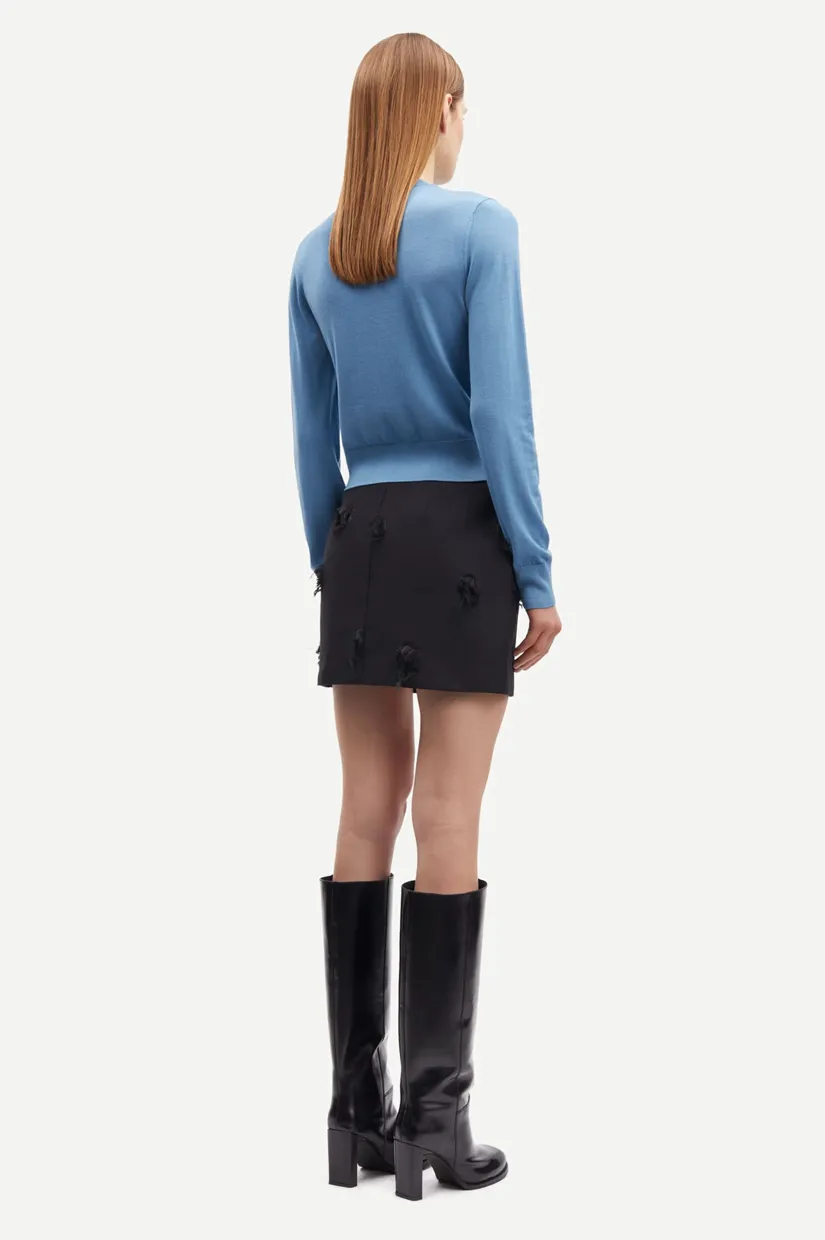 Samsoe Samsoe Sacandice Cardigan - Blue Heaven