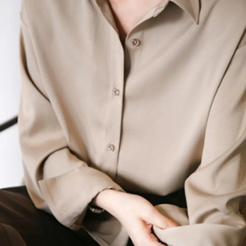 Satin Silk Vintage Shirt