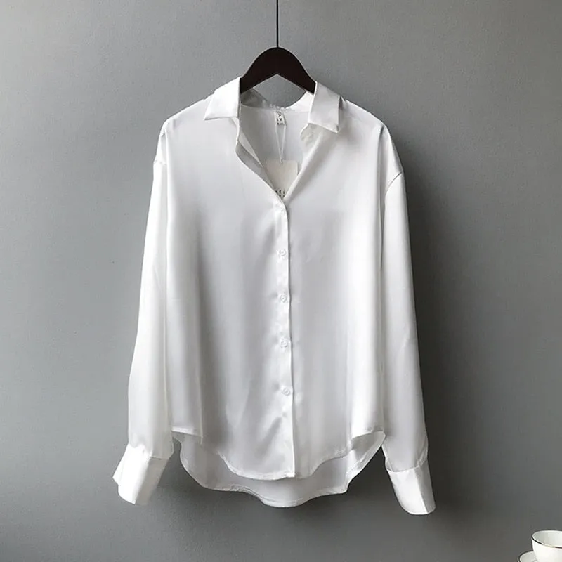 Satin Silk Vintage Shirt