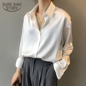 Satin Silk Vintage Shirt