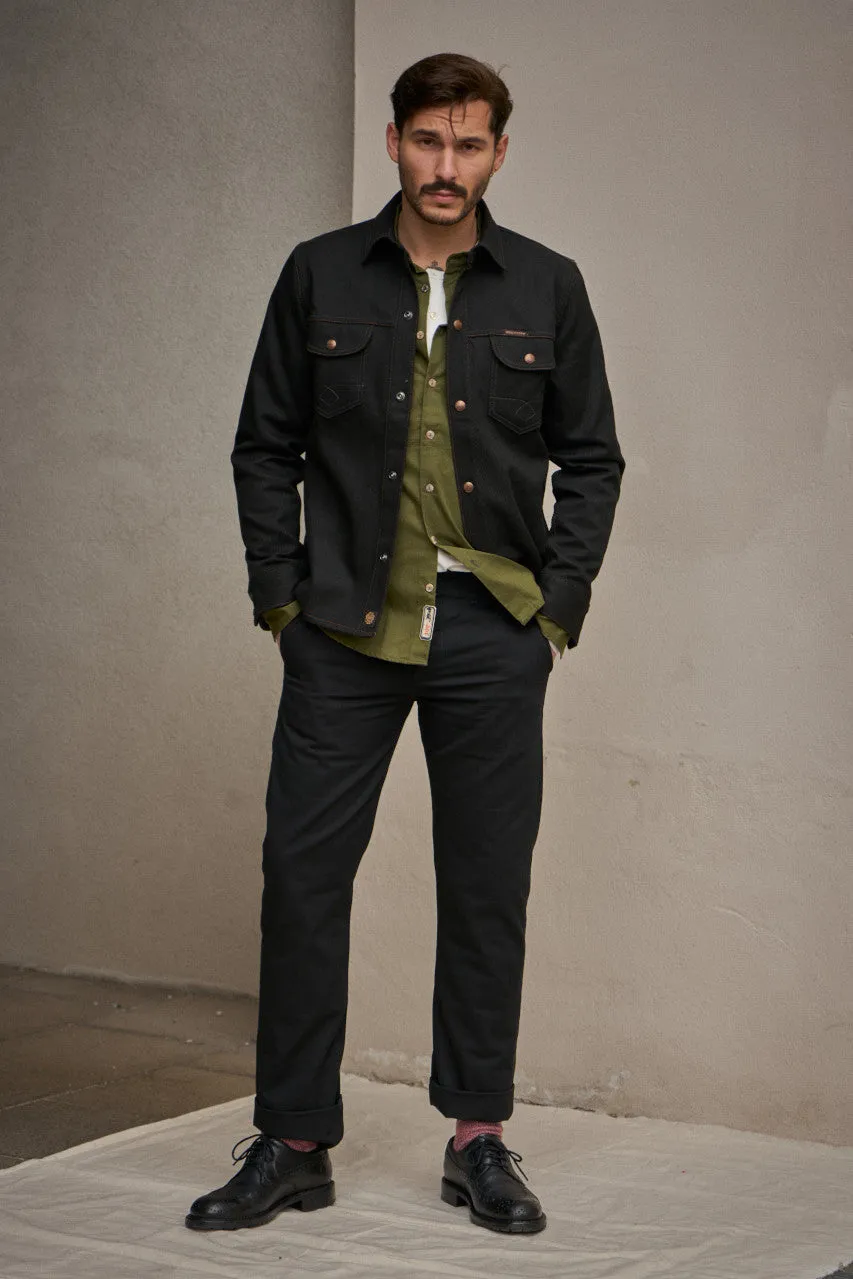 Scarti Lab Chinos 133-SG506 Garbadine Black