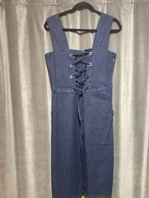SeebyChloe Sleeveless Denim Dress