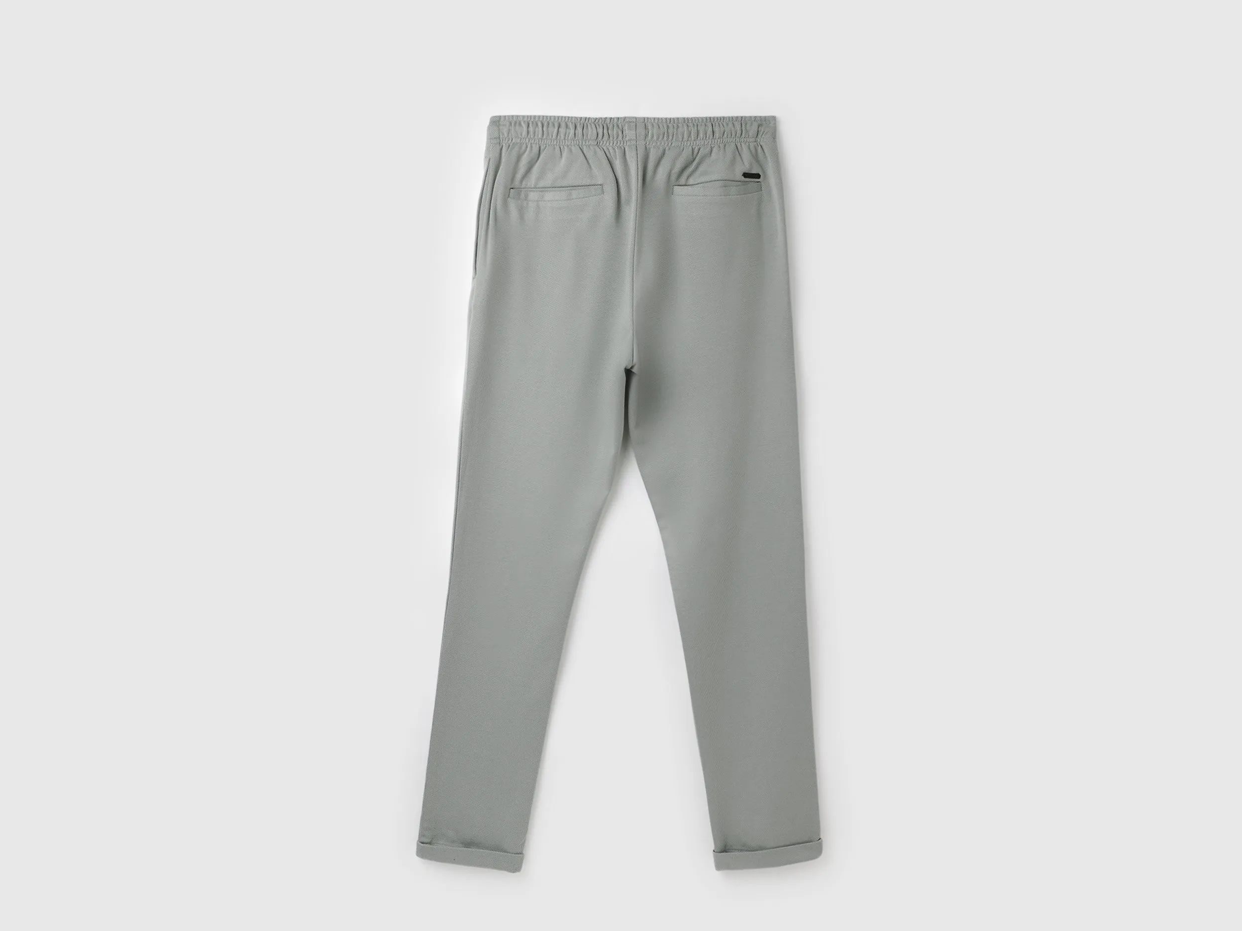 Self Design Slim Fit Trackpants