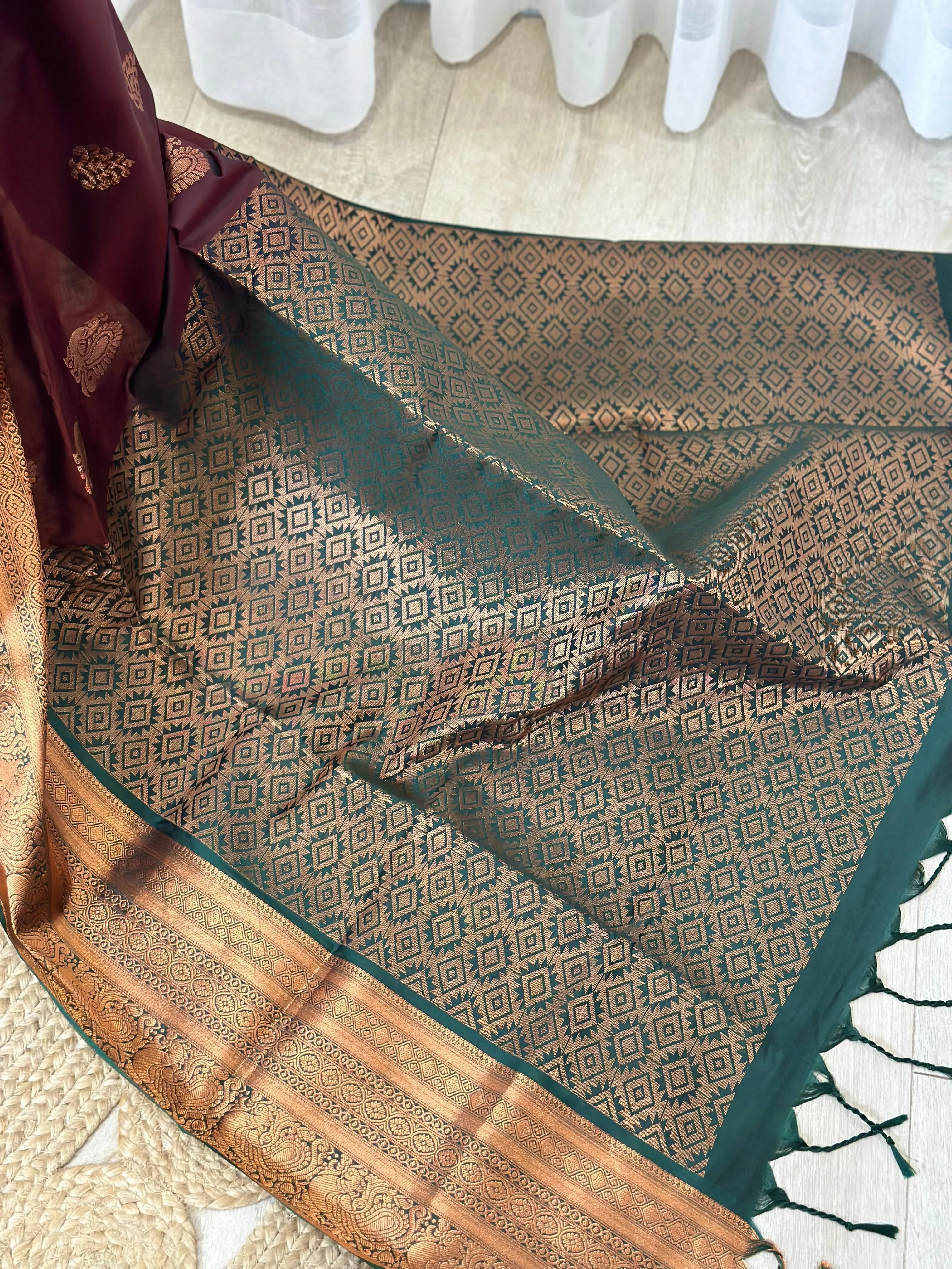 Semi Kanchipuram Silk Saree