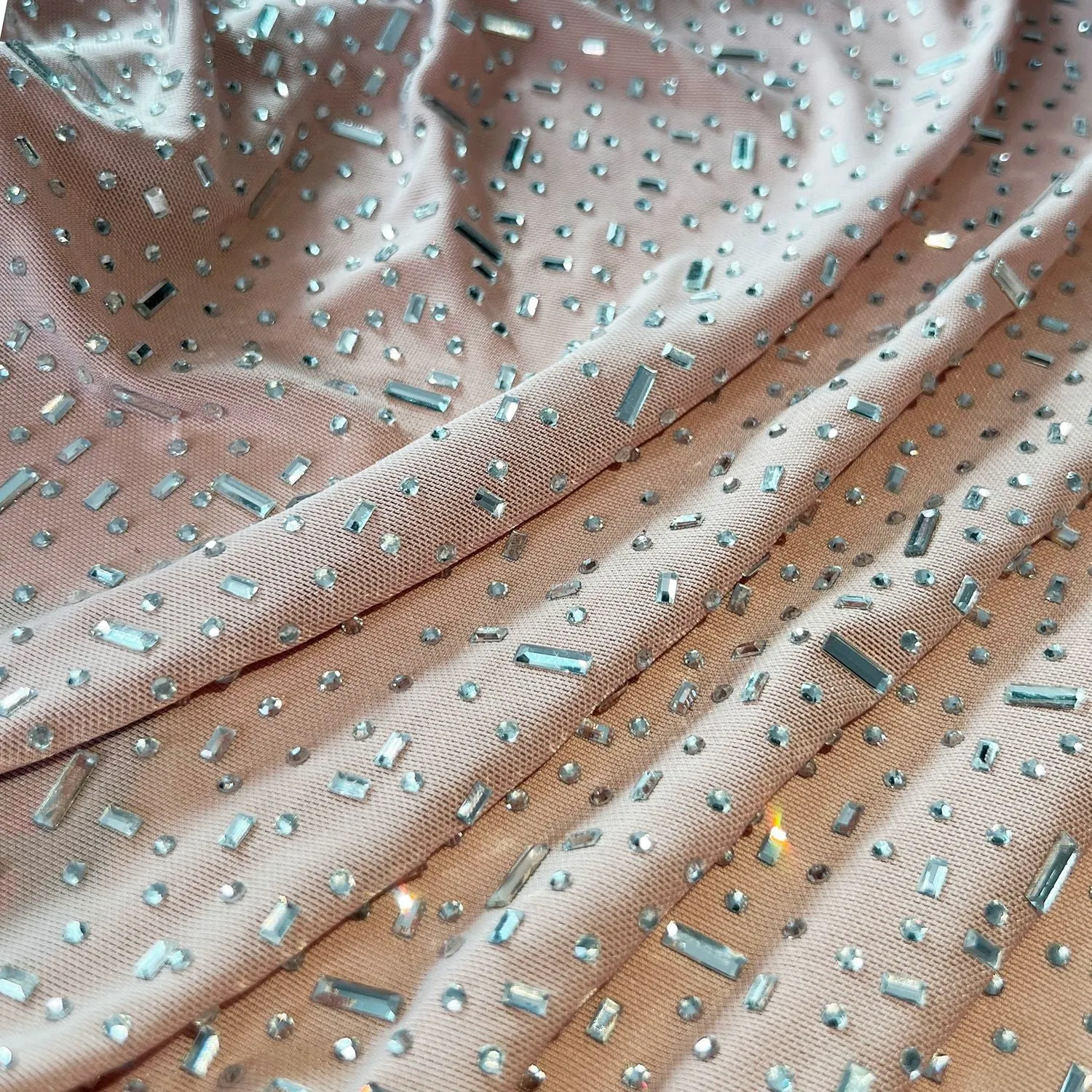 Sexy Bright Diamond Mermaid Long Party Dresses