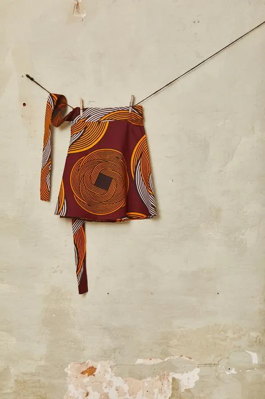 Shauku Mini Wrap Skirt