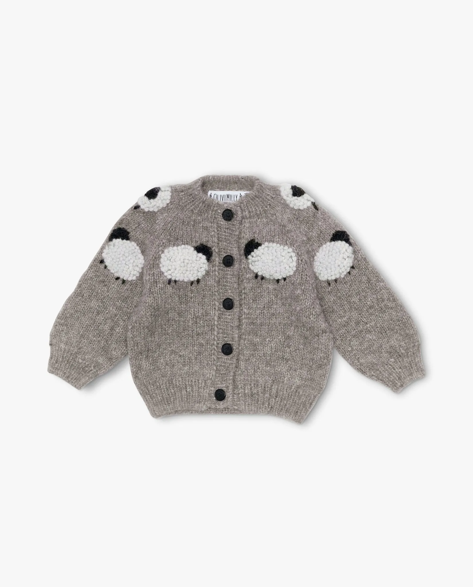 Sheeps cardigan | Beigebrown
