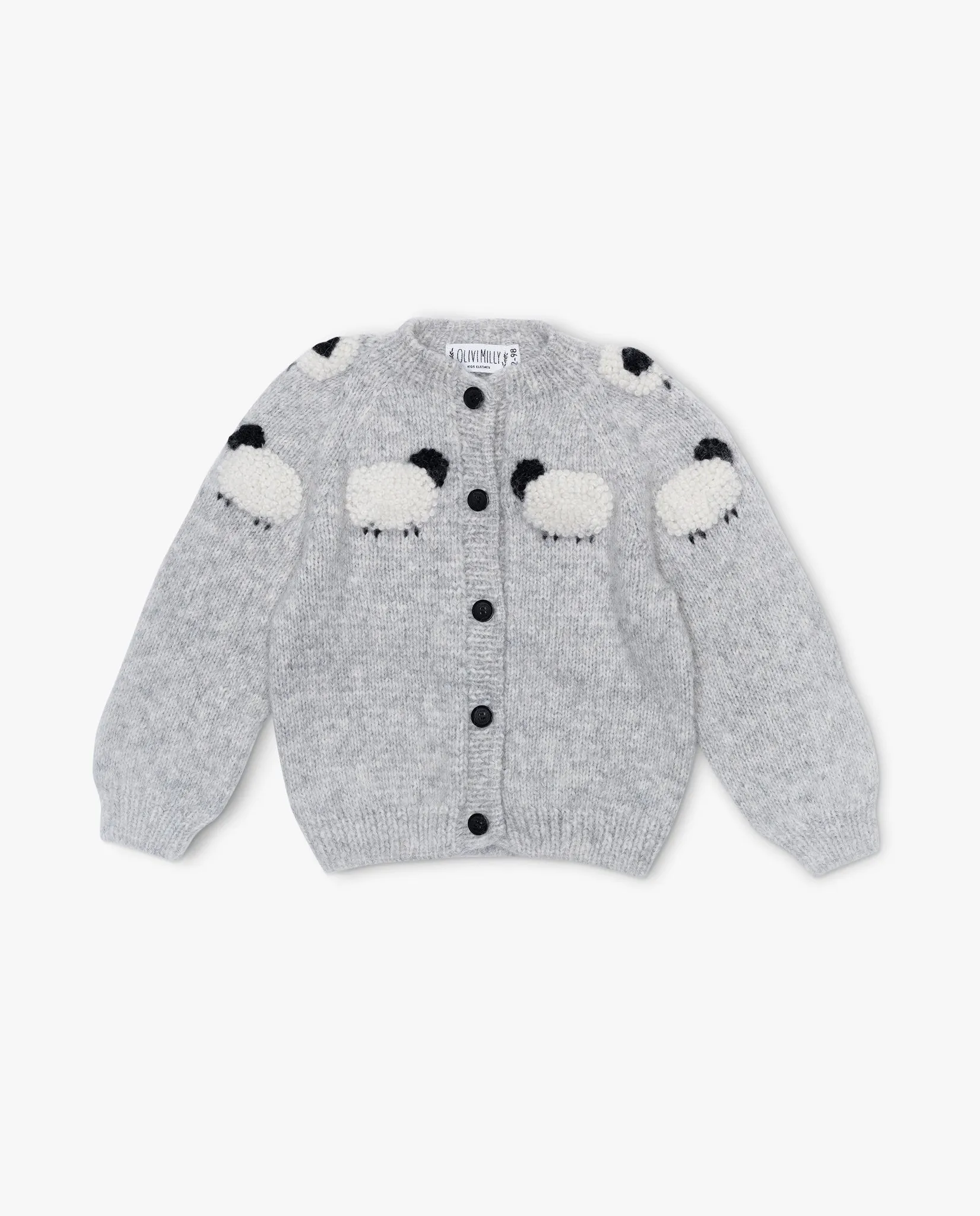 Sheeps cardigan | Light grey