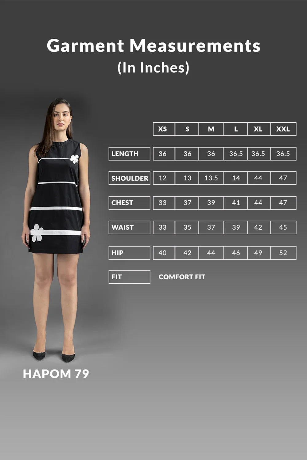 Shift Dress - Black