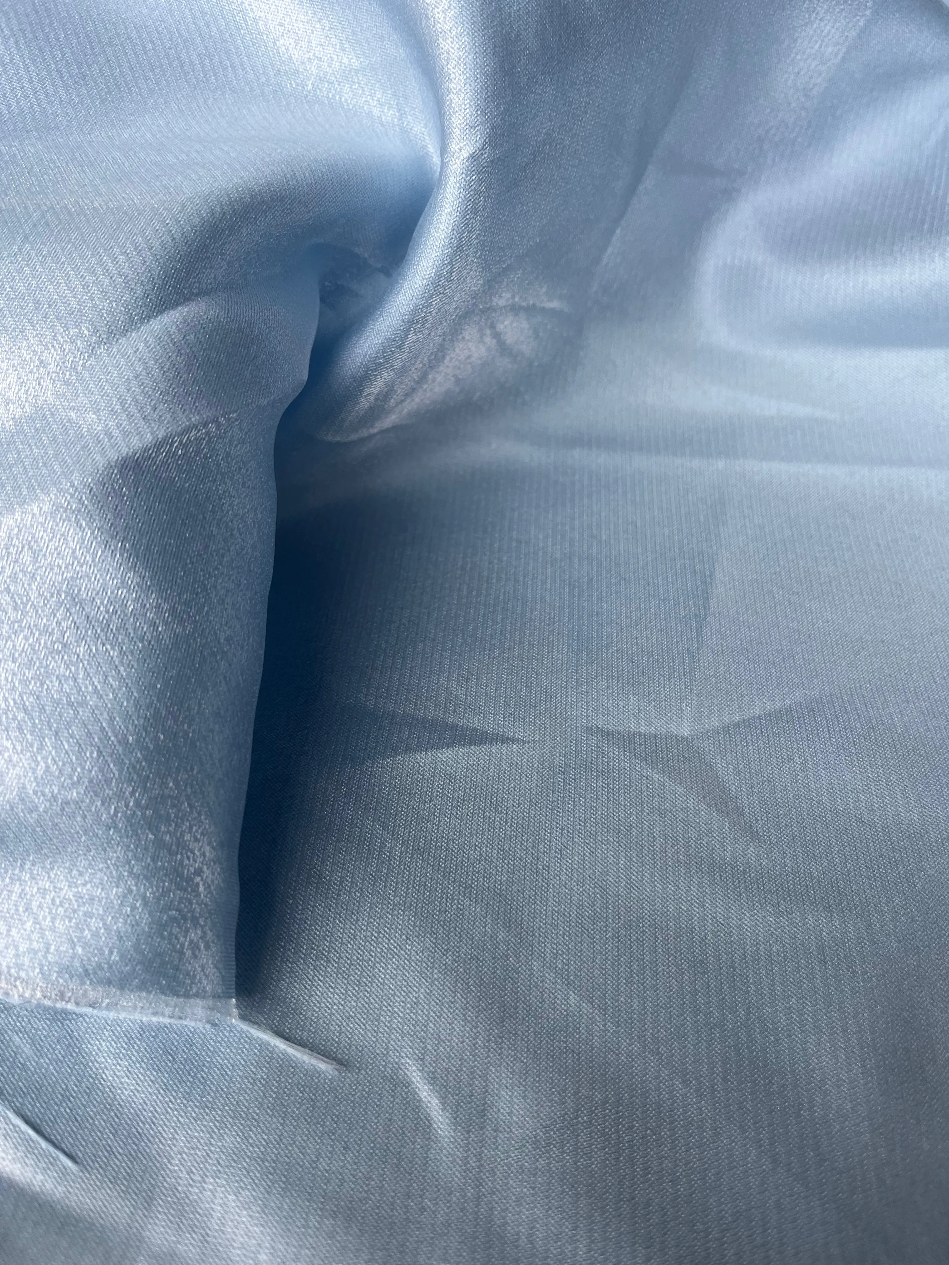 Shiny fabric baby blue SUMMER PARTY 120