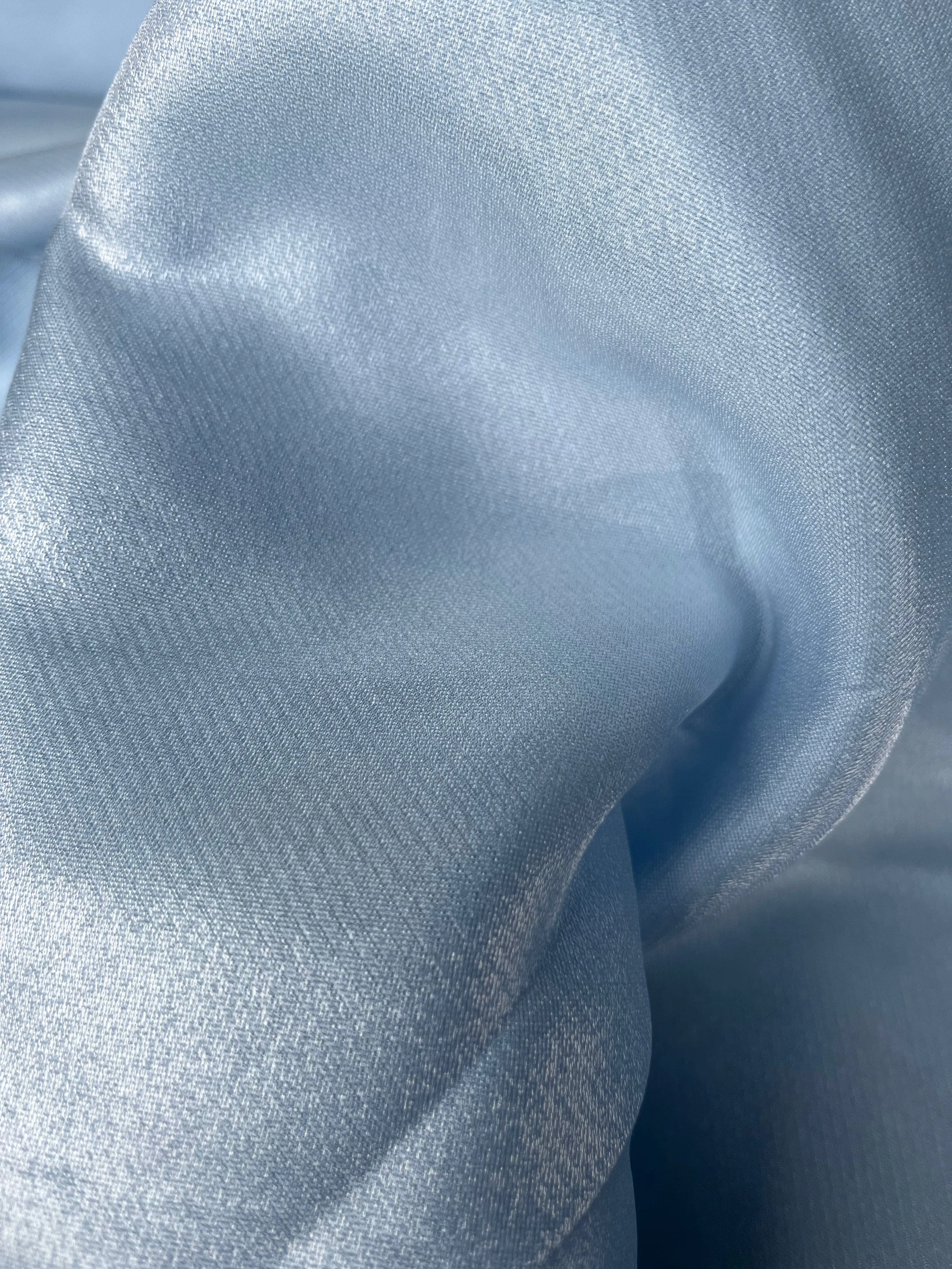 Shiny fabric baby blue SUMMER PARTY 120