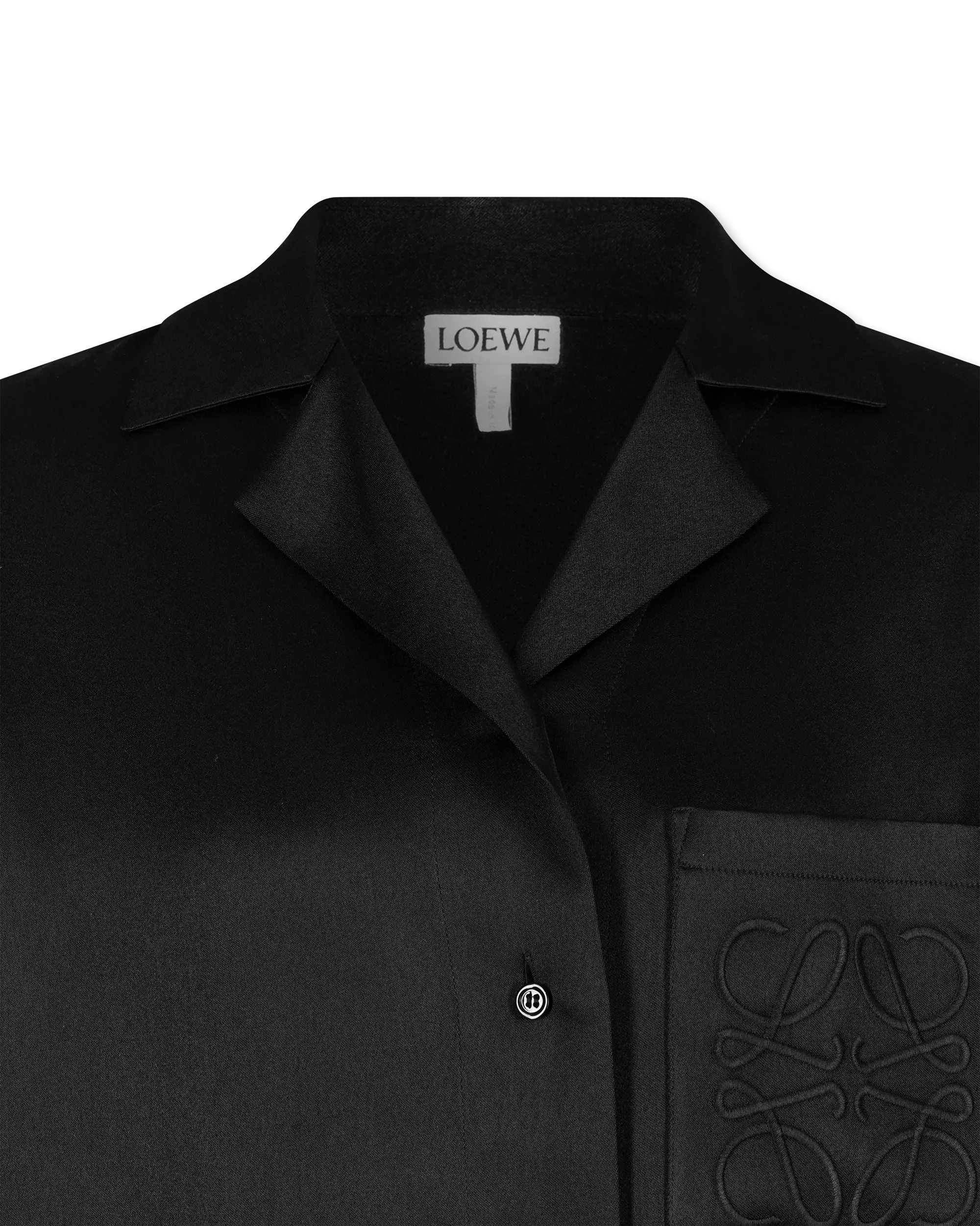 Silk Anagram Pyjama Blouse