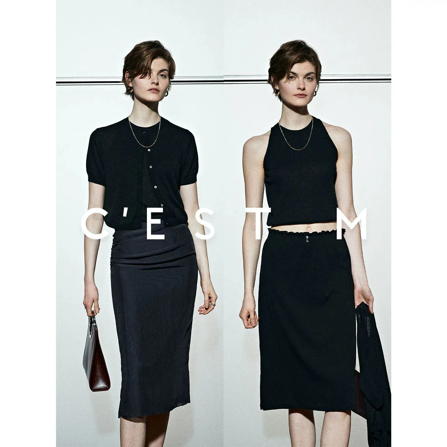 Silk Cashmere Knitted Ensemble