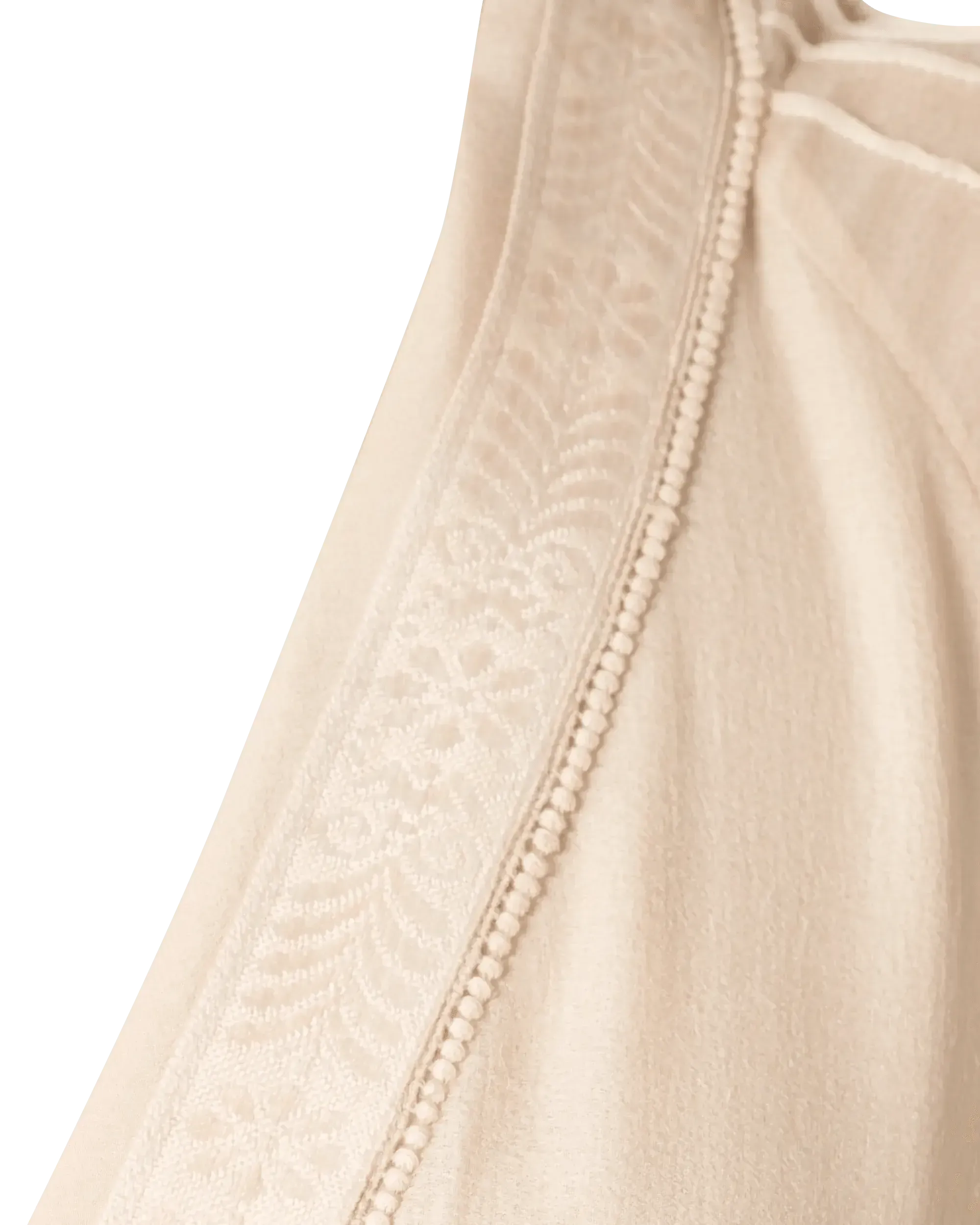 Silk V-Neck Pleated Dress