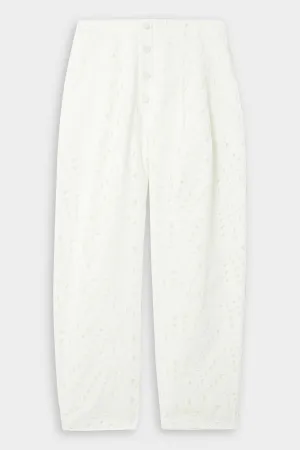Simone Trouser in White