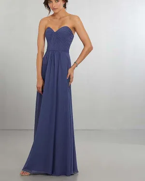 Simple 2018 Sweetheart Bridesmaid Dresses Long A-line Honor of the Maid Dresses Floor Length