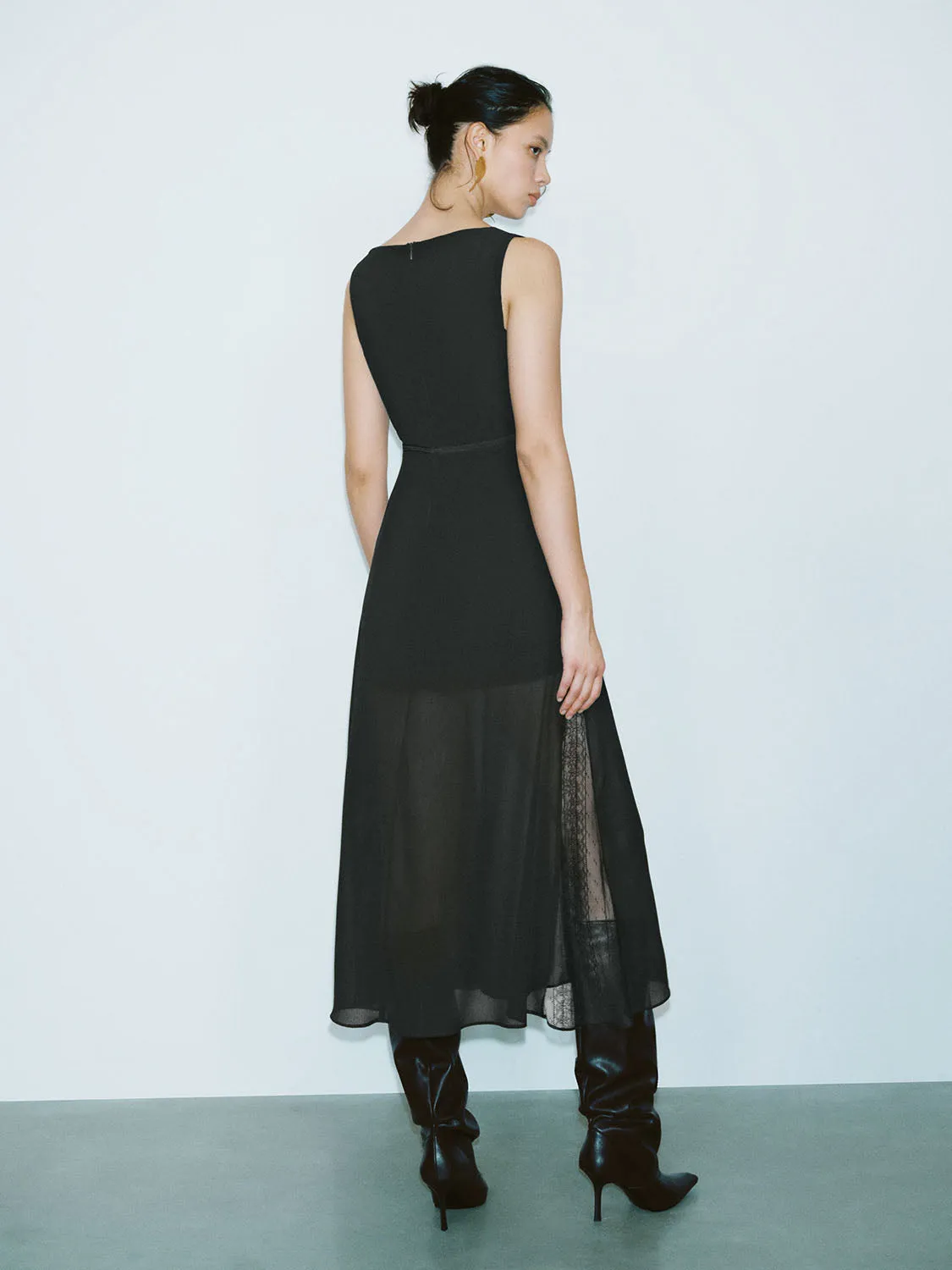 Sleeveless A-Line Dresses