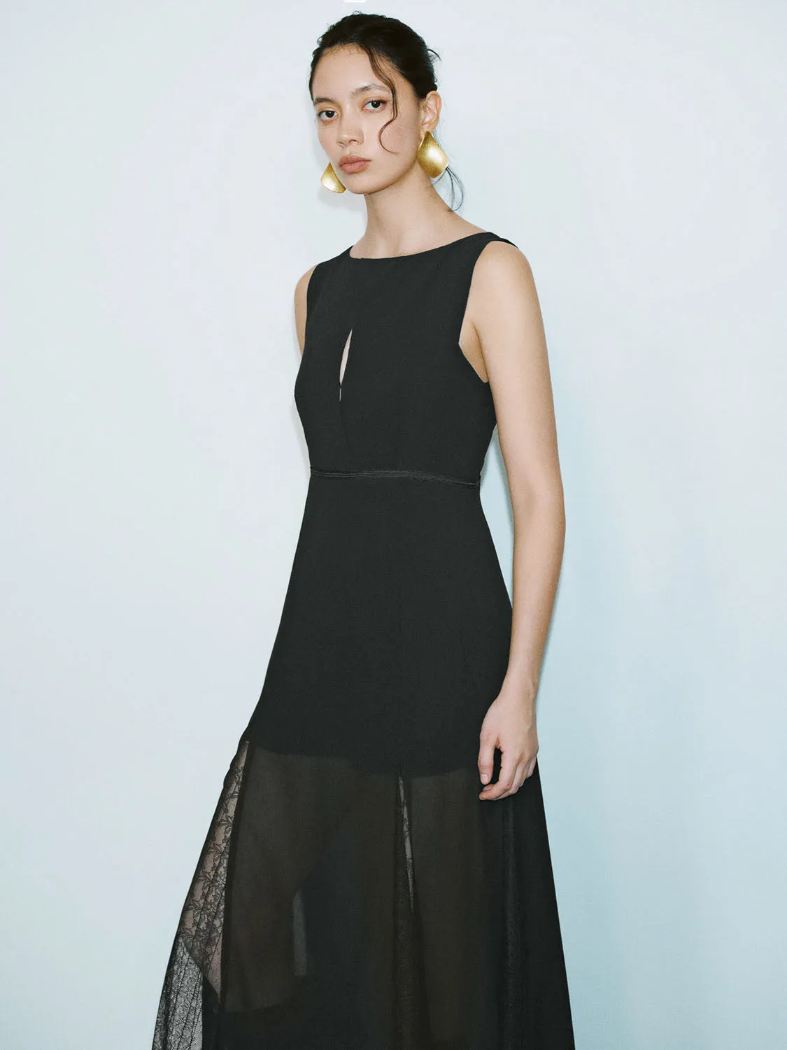 Sleeveless A-Line Dresses