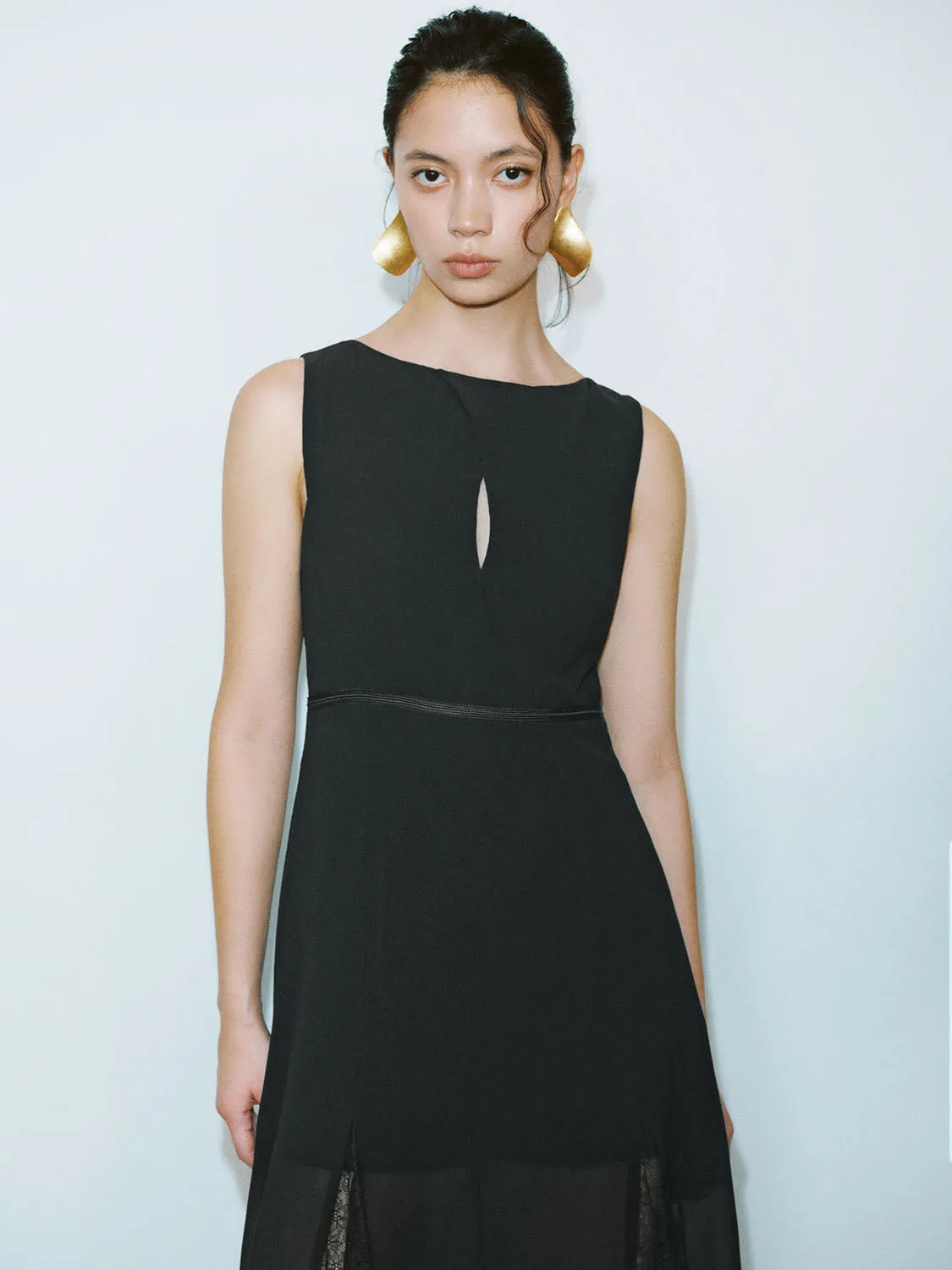 Sleeveless A-Line Dresses