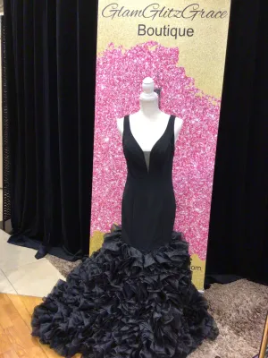 Sleeveless Mermaid Tulle Dress