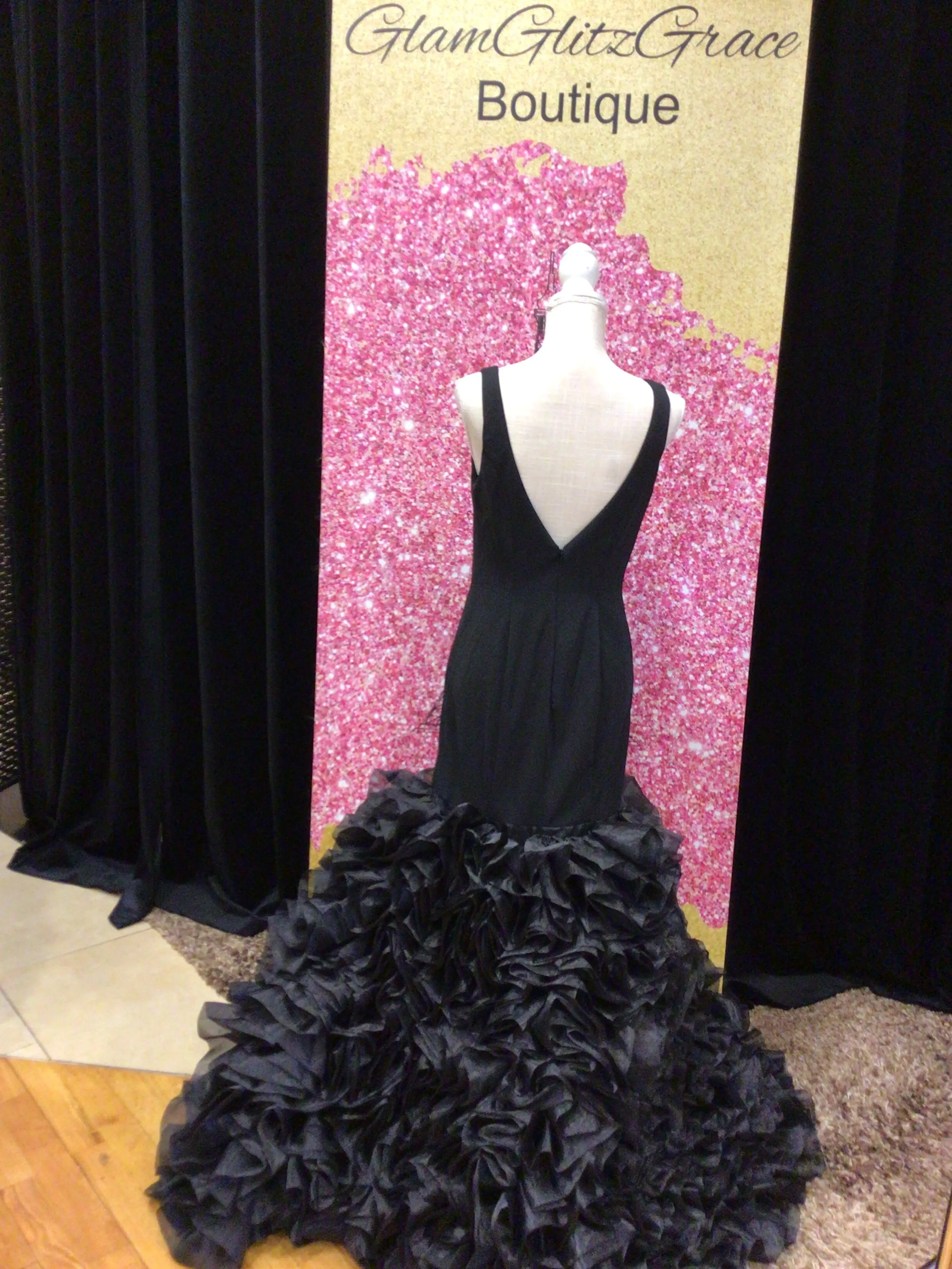 Sleeveless Mermaid Tulle Dress