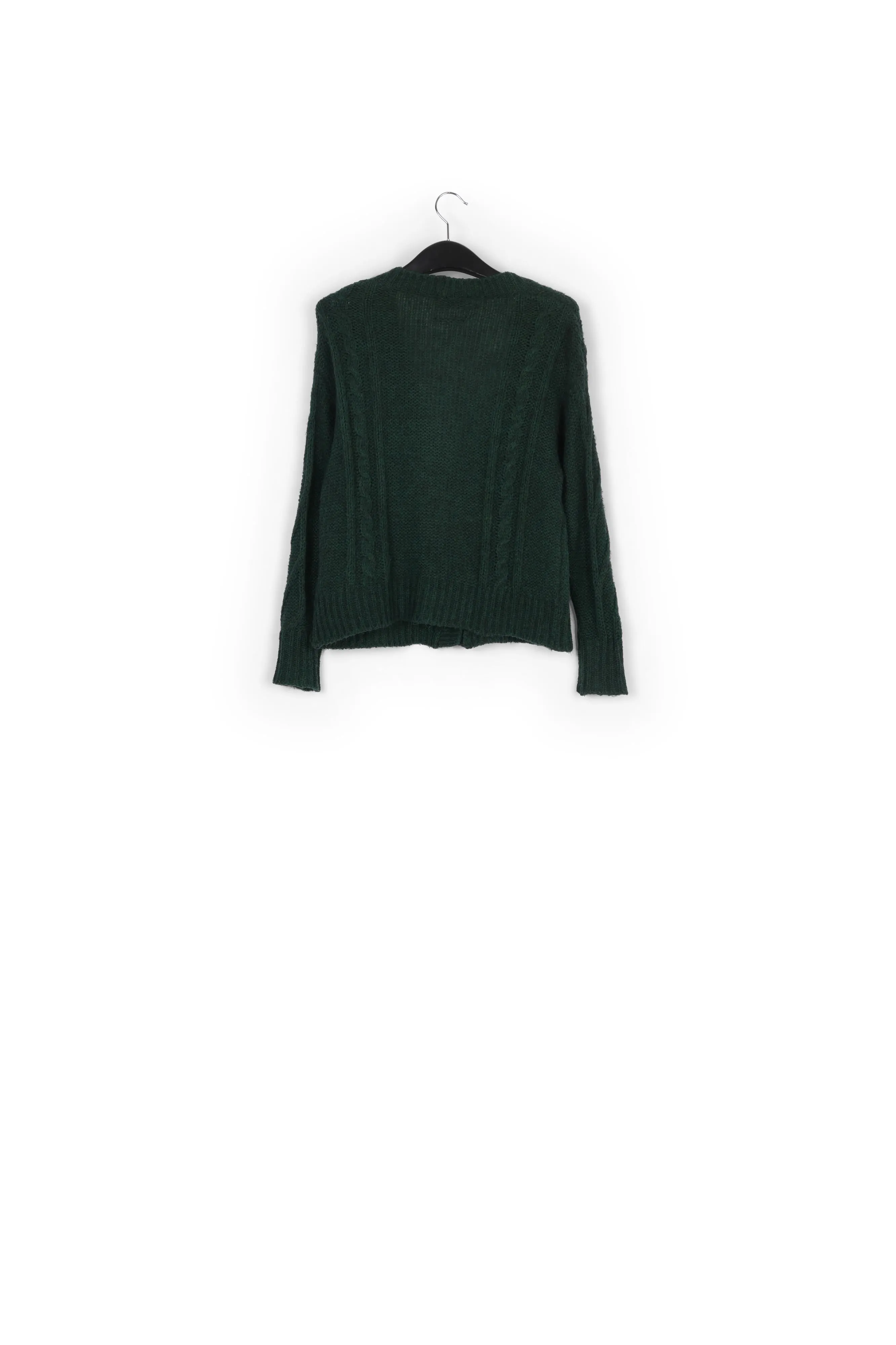 Soft cable cardigan