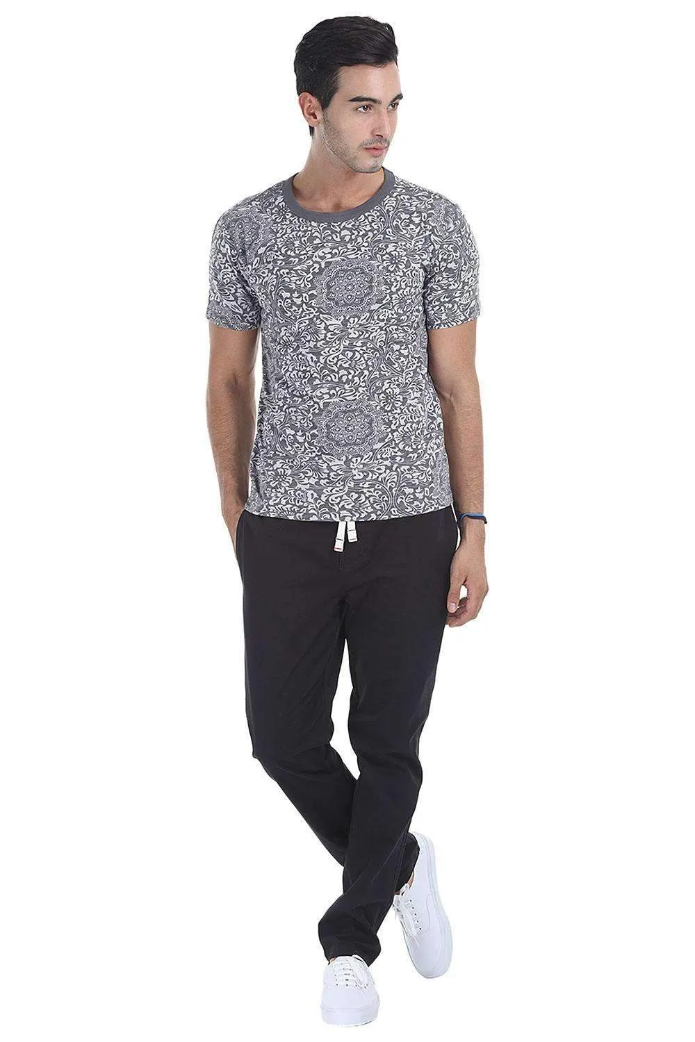 Solid Twill Enzyme Washed Pant