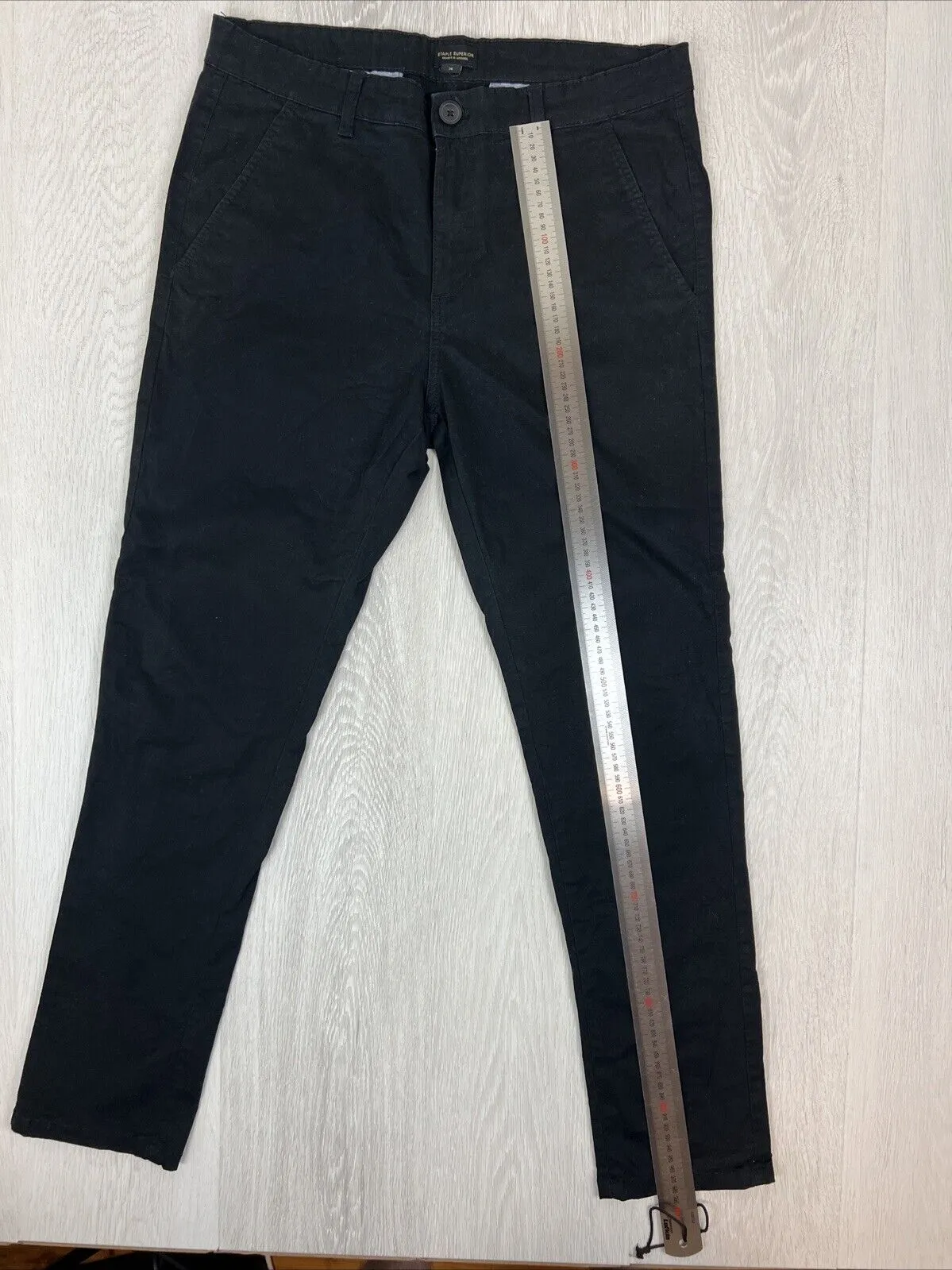Staple Superior Men’s Chinos Size 34 (2 x Pairs)