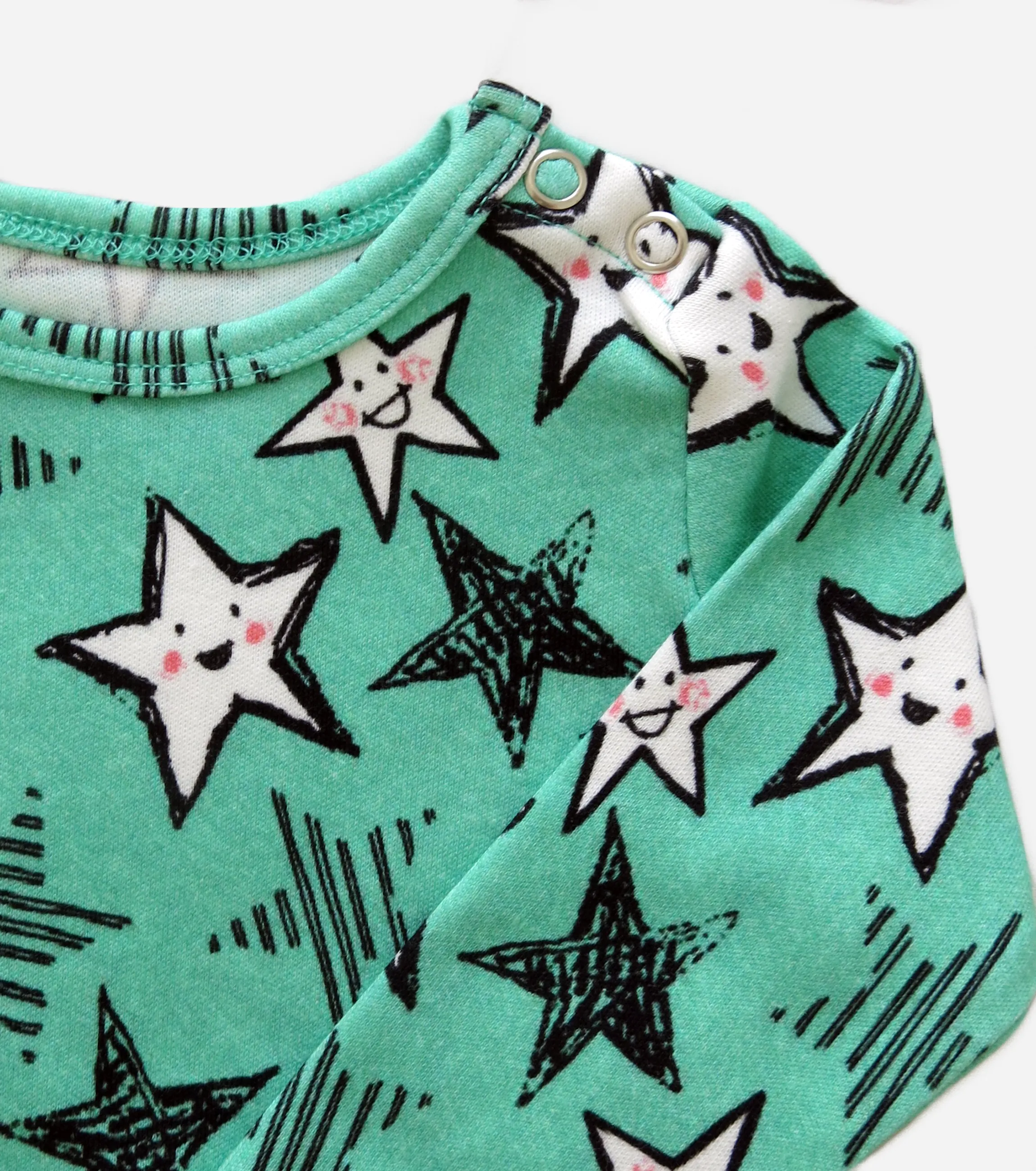 Star Print Top