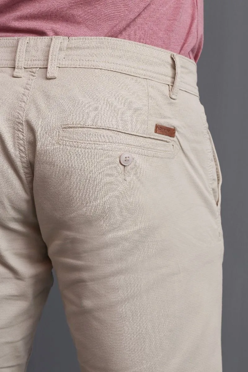 STONE COTTON CHINOS