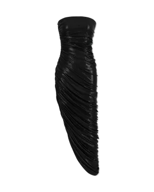 Strapless Lamé Diana Gown