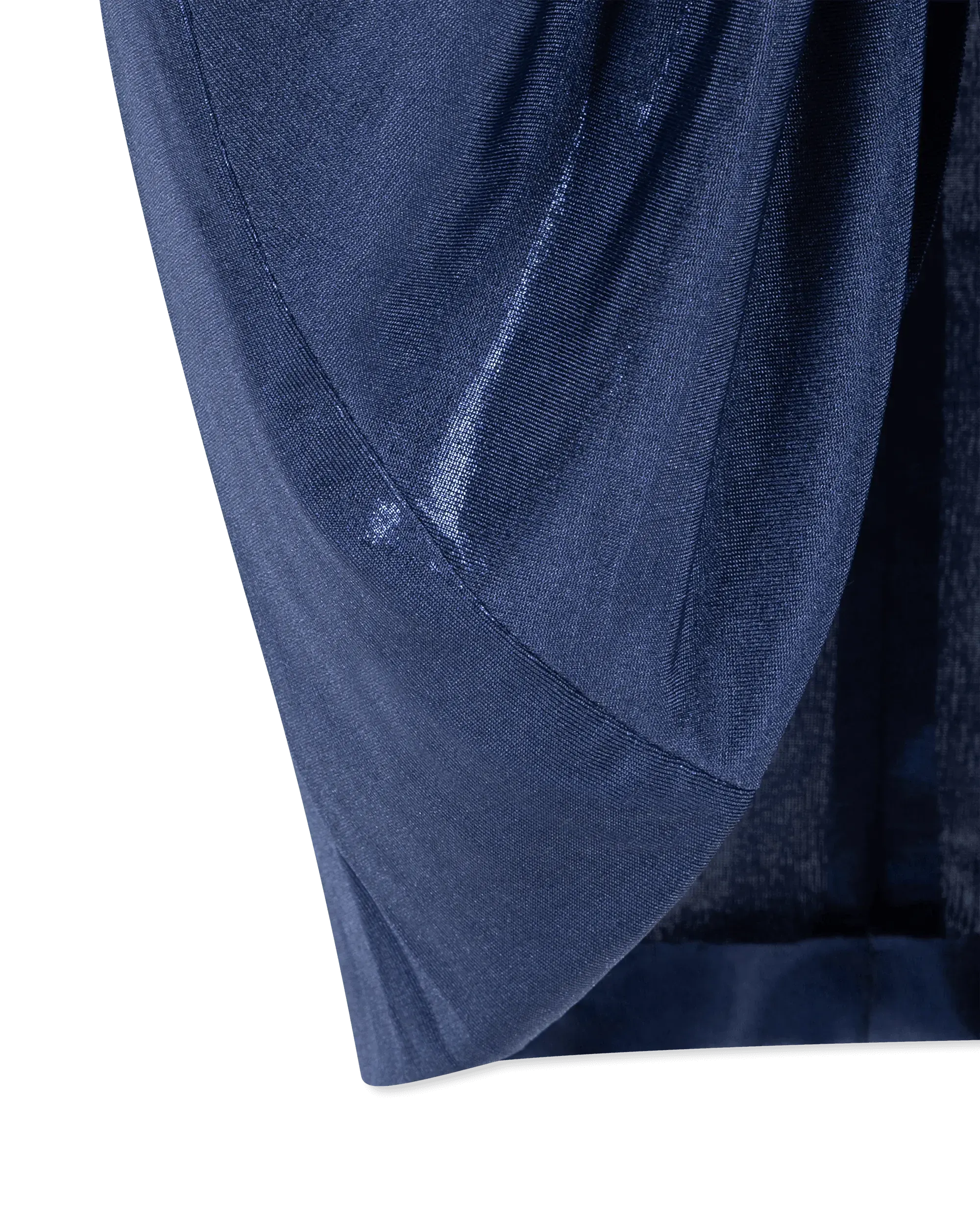 Strapless Shirred Front to Knee Dress