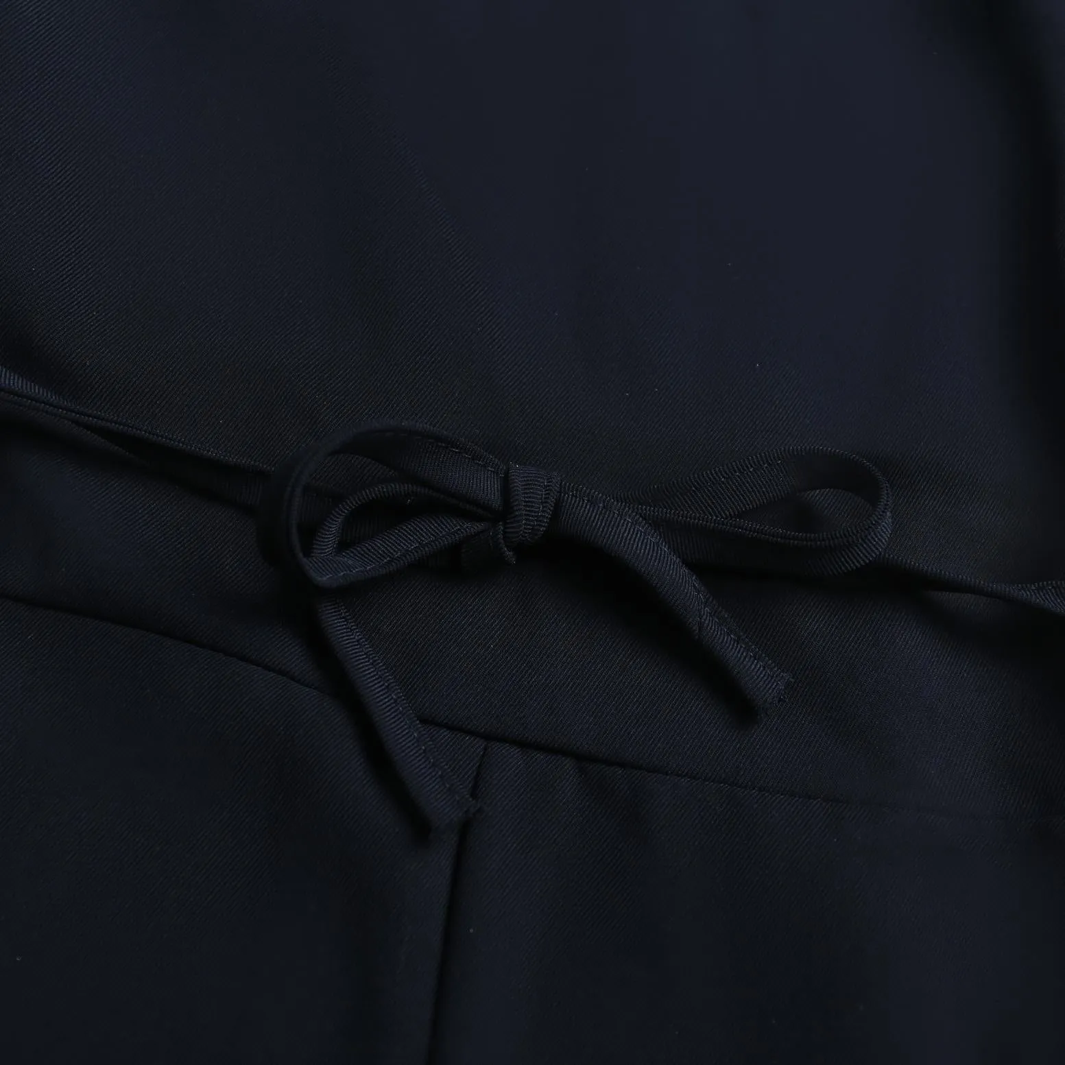 Strappy Mao Inspired Tea Tea Dress with Waist Detail