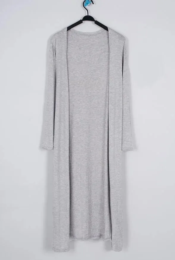 Summer Autumn 12 Colors Women Modal Long Cardigan Female Cotton Sweater Cardigans Long Sleeve Women Casual Coat Ladies Outerwear