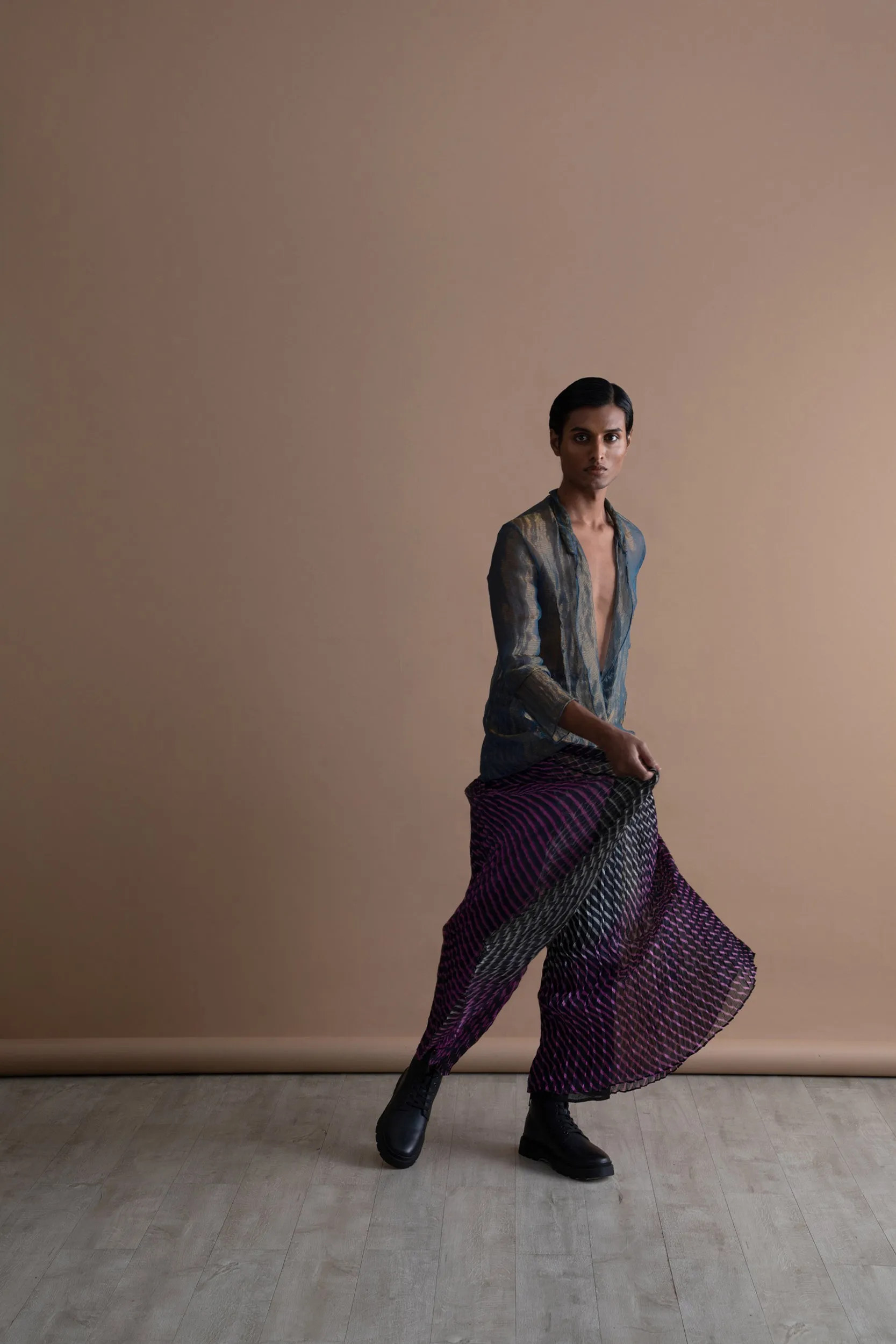 Summer Pants Echo Kota Silk Fashion Edit Kai-19A Urvashi Kaur