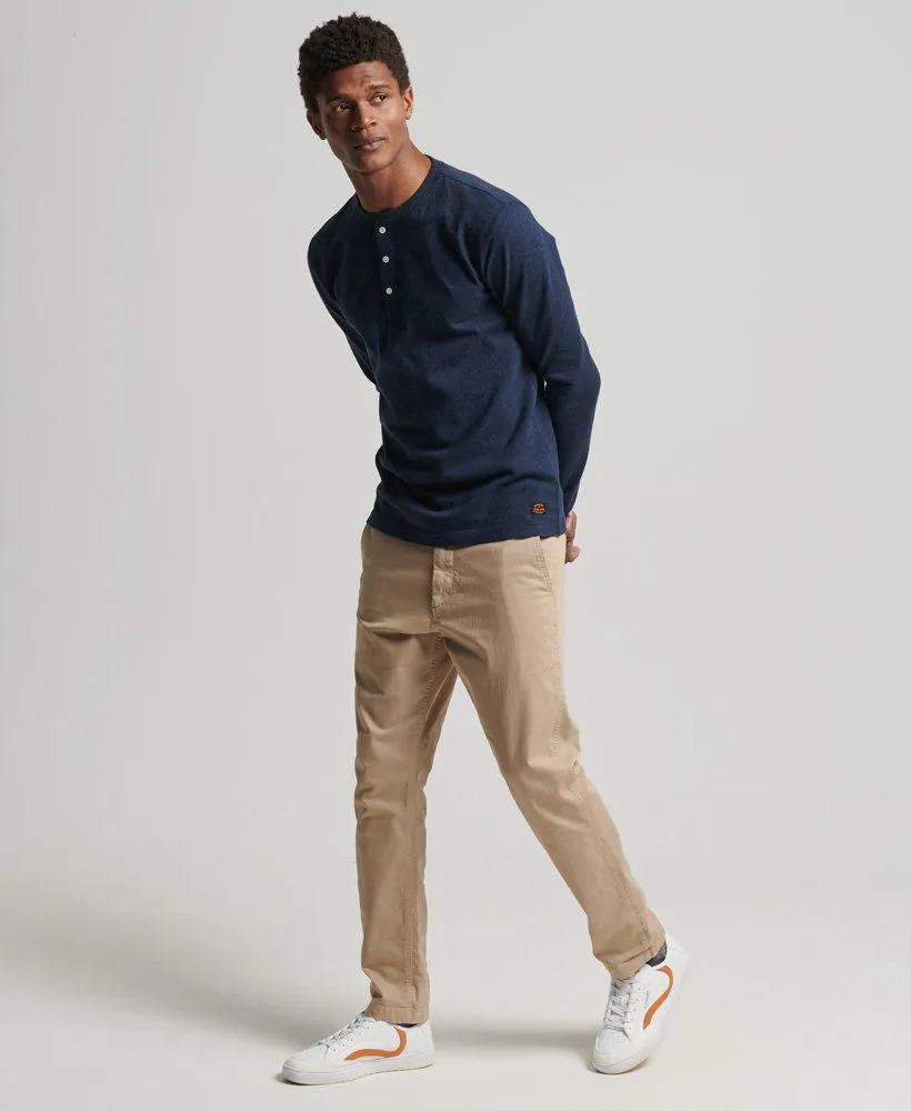 SUPERDRY Officers Slim Chino - Stone Wash
