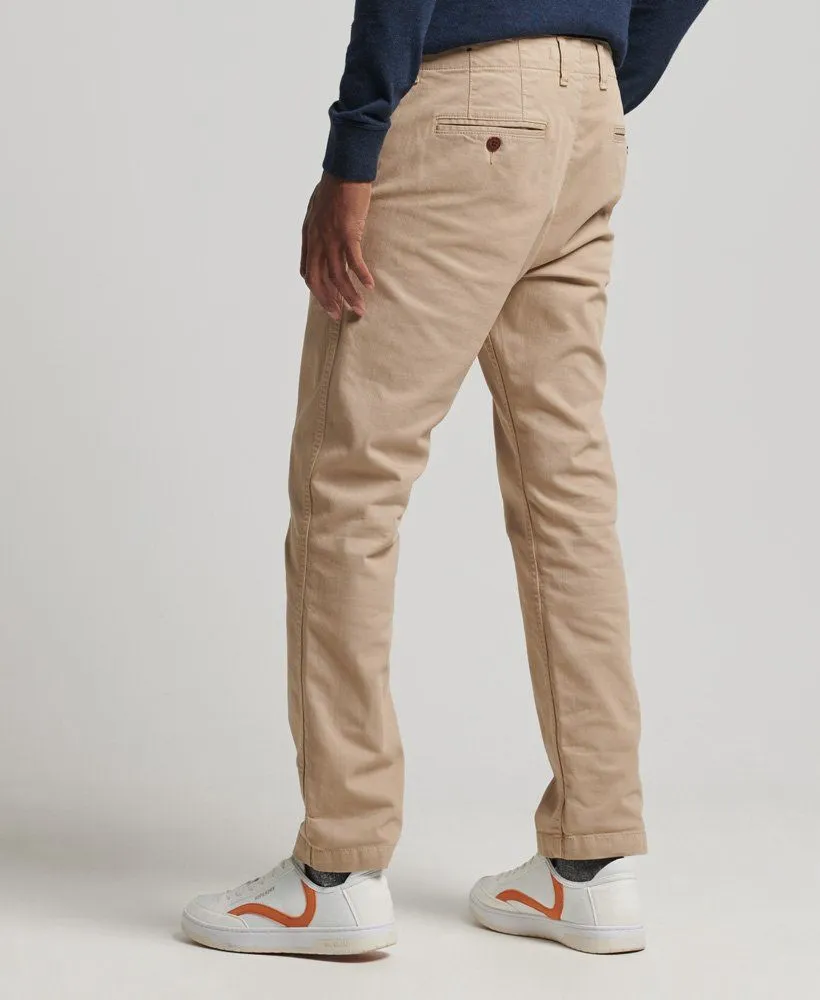 SUPERDRY Officers Slim Chino - Stone Wash