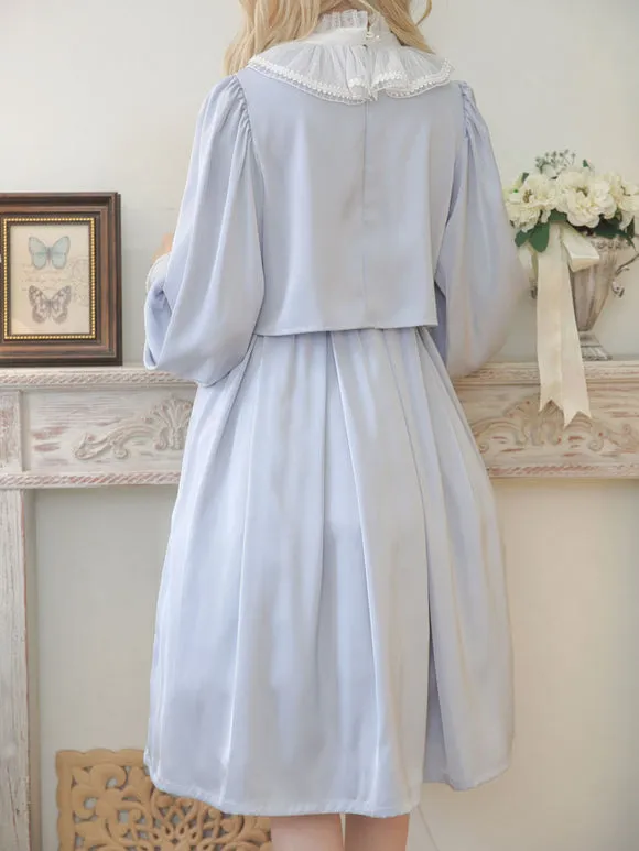 Sweet Lolita Dress Polyester Long Sleeves Dress