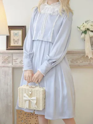 Sweet Lolita Dress Polyester Long Sleeves Dress