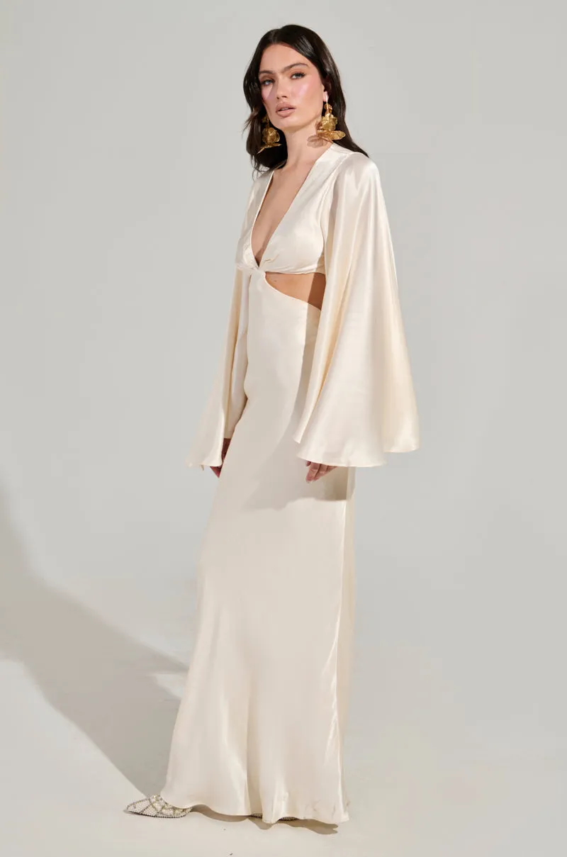 TAYLOR SATIN MAXI DRESS