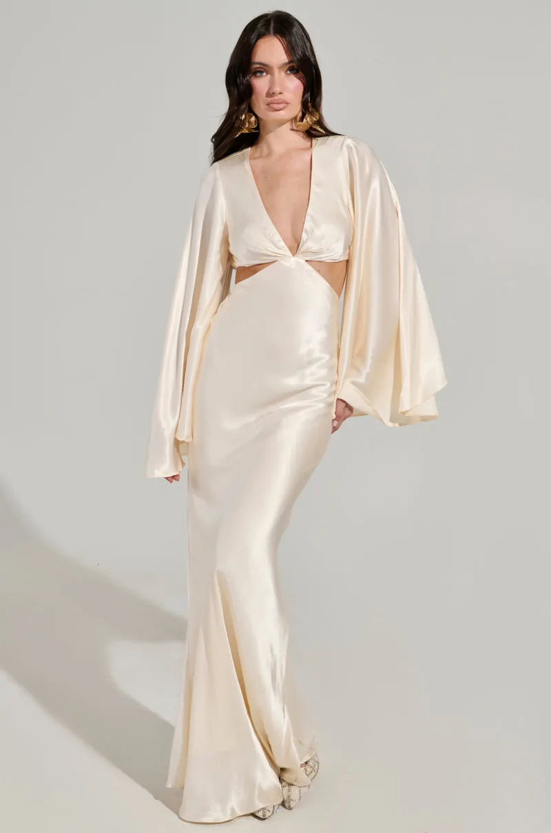 TAYLOR SATIN MAXI DRESS