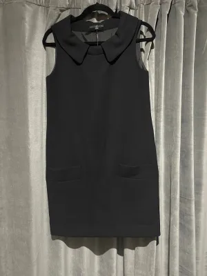 Teenflo Black Sleeveless Midi Straight Dress
