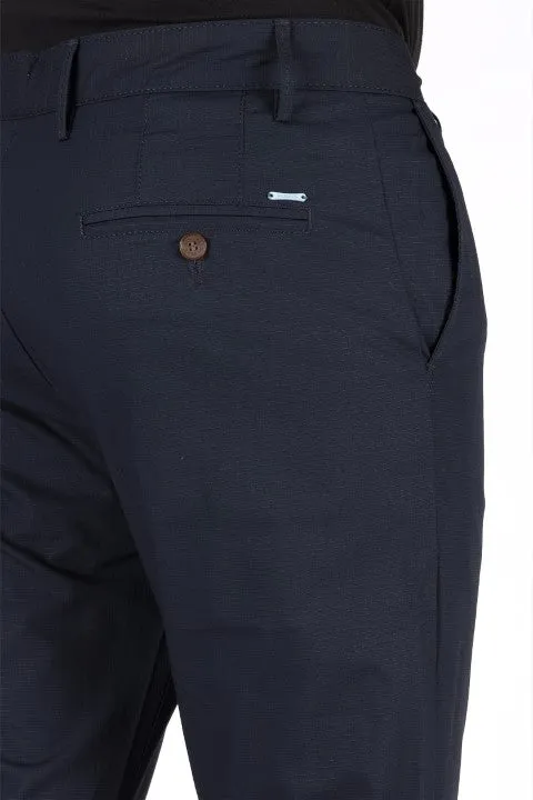 TEXTURED SLIM FIT CHINO PANTS