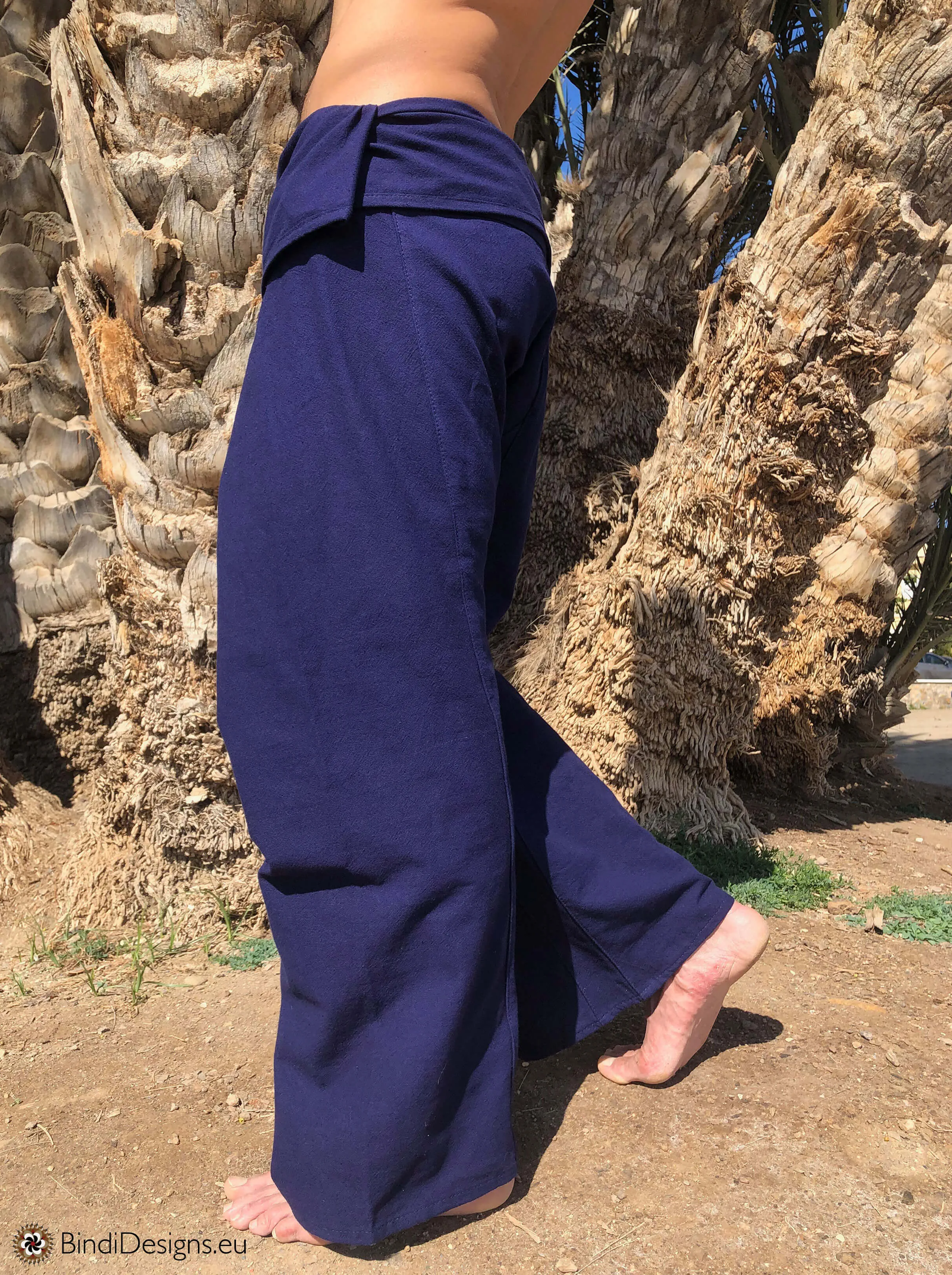 Thai Fisherman Pants Cotton Dark Blue
