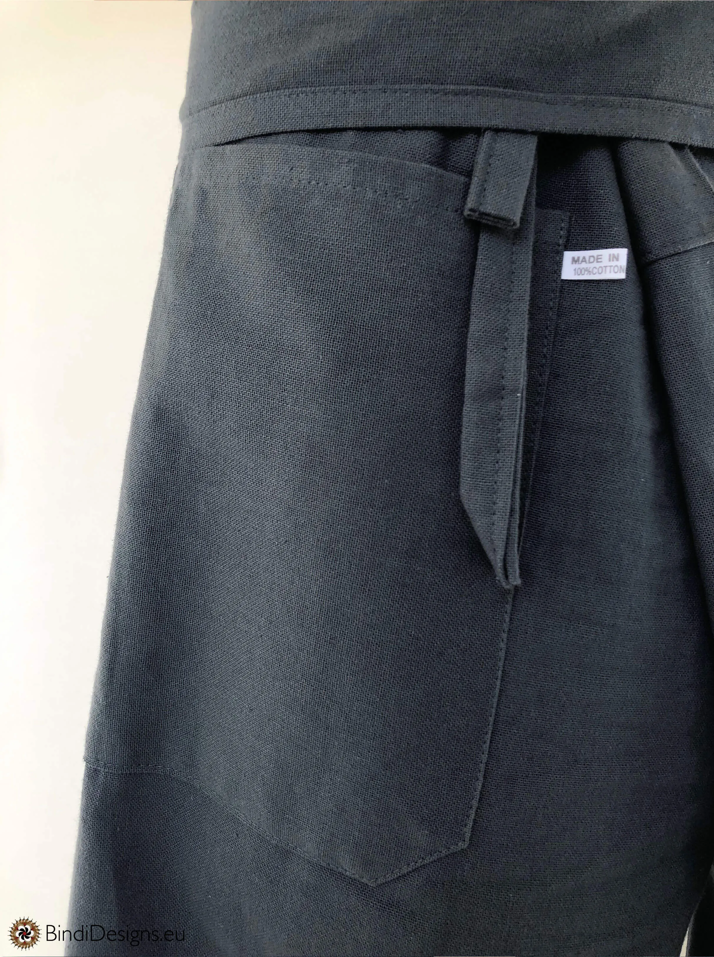 Thai Fisherman Pants Cotton Dark Gray