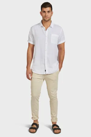 THE ACADEMY BRAND Cooper Slim Chino - Sand