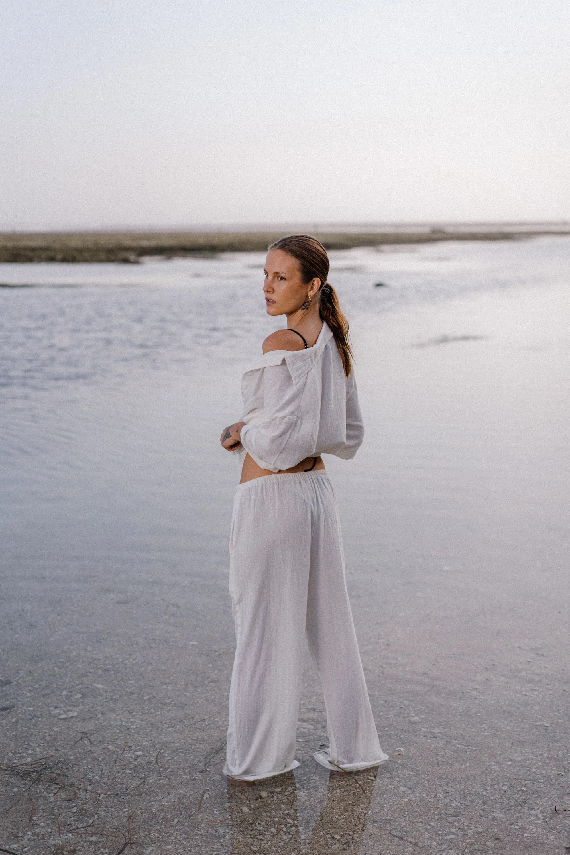The Cotton Suly Drawstring Pants