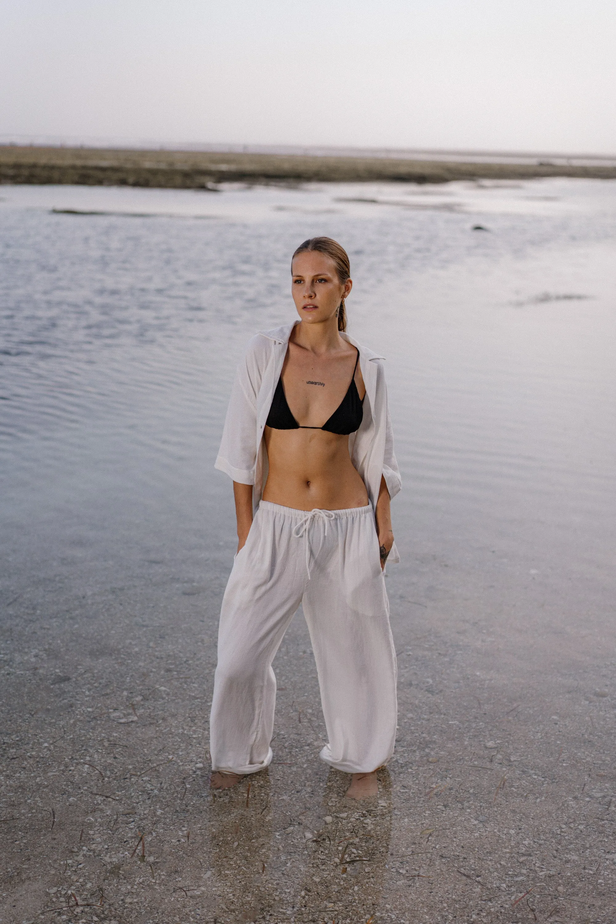 The Cotton Suly Drawstring Pants